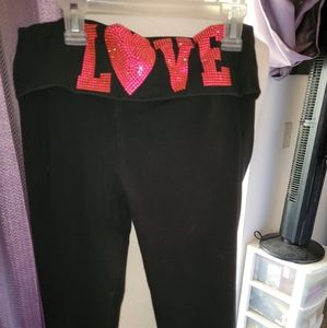 Victoria Secret Pink yoga capri